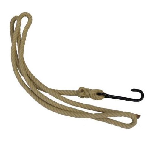 Corde solide de la formation de chien plomb avec crochet fermant à clé  pivotant à 360