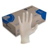 Gants sanitaire latex non poudrés, boîte de 100